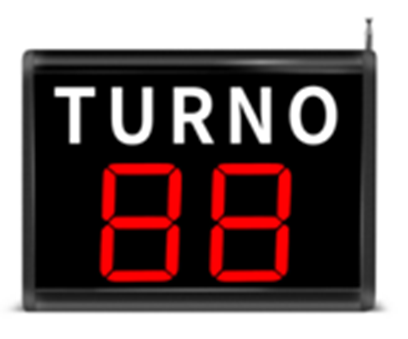 VISOR SU TURNO 2 DIGITOS INALAMBRICO