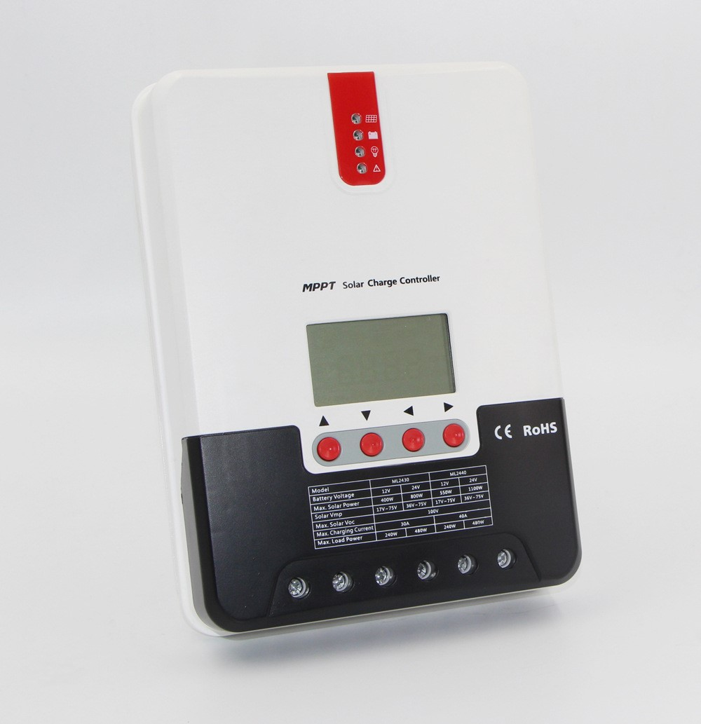 CONTROLADOR DE CARGA SOLAR MMPT 30A