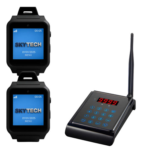 KIT TECLADO LLAMADO COCINA- GARZON-RELOJ
